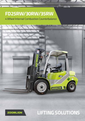 Wózki widłowe z silnikiem wysokoprężnym Zoomlion FD30RW