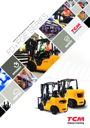 Wózki widłowe z silnikiem wysokoprężnym TCM FD50C-E2