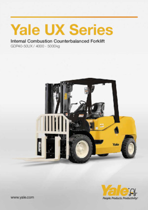 Wózki widłowe z silnikiem wysokoprężnym Yale GDP50UX