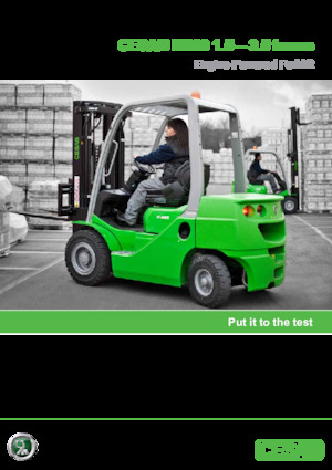 Wózki widłowe z silnikiem wysokoprężnym Cesab M315DV