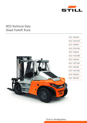 Wózki widłowe z silnikiem wysokoprężnym Still RCD 160/1200