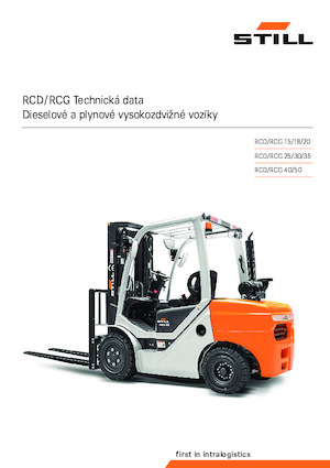 Wózki widłowe z silnikiem wysokoprężnym Still RCD 30