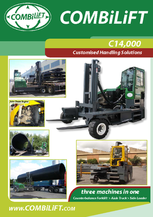 Spalinowe wielokierunkowe wózki widłowe Combi-Lift C 14000/1690mm