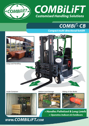 Spalinowe wielokierunkowe wózki widłowe Combi-Lift CB 2500