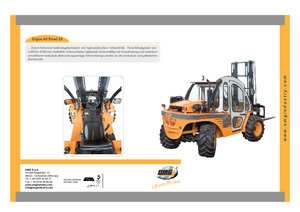 Spalinowe antywybuchowe wózki widłowe OMG Ergos 25 D-EX