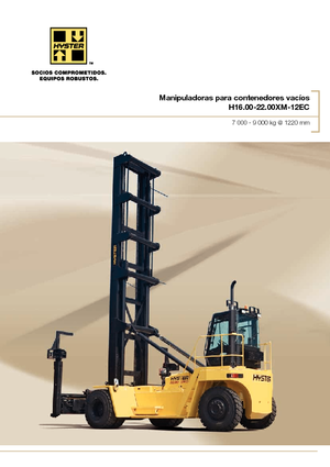 Wózki widłowe z silnikiem wysokoprężnym Hyster H18.00XM 12EC