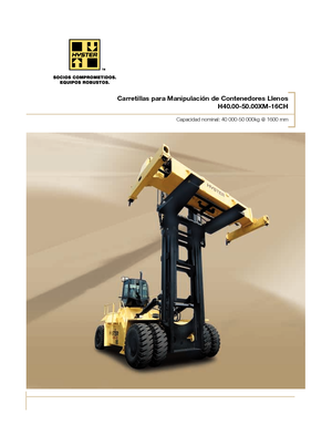 Wózki widłowe z silnikiem wysokoprężnym Hyster H40.00XM 16CH