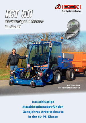Ciągniki kompaktowe Iseki ICT 50