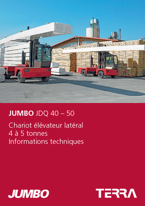 Spalinowe wózki widłowe boczne Jumbo JDQ 40/14