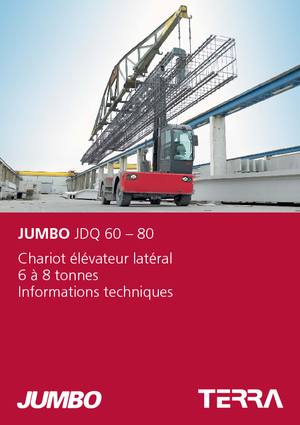 Spalinowe wózki widłowe boczne Jumbo JDQ 80/14