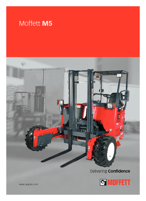 Spalinowe podwieszane wózki widłowe Moffett M 5-20.4