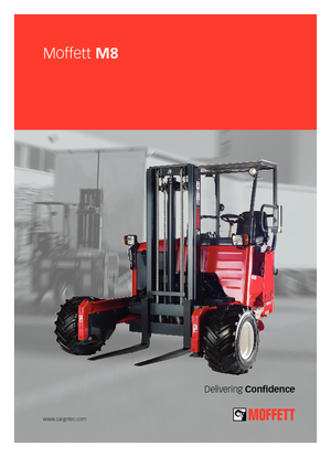 Spalinowe podwieszane wózki widłowe Moffett M 8-30.3