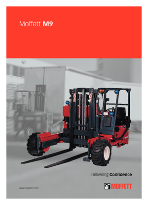 Spalinowe podwieszane wózki widłowe Moffett M 9-24.3