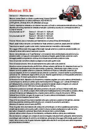 Traktory miejskie z zaczepem przednim Reform Werke Metrac H 5 X