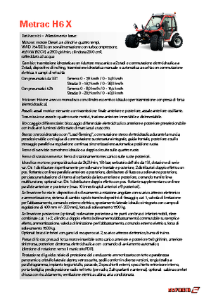 Traktory miejskie z zaczepem przednim Reform Werke Metrac H 6 X