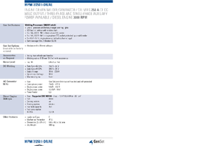 Agregaty prądotwórcze z silnikiem wysokoprężnym GenSet MPM 7/250 I-DR/AE