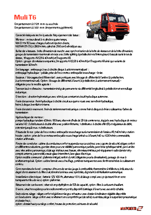 Traktory miejskie z zaczepem przednim Reform Werke Muli T 6