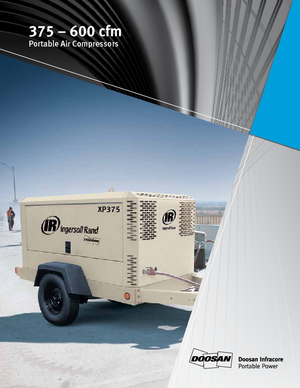 Przenośne sprężarki i kompresory powietrza - wyskoprężne, elektryczne i spalinowe Ingersoll-Rand P 600 W D