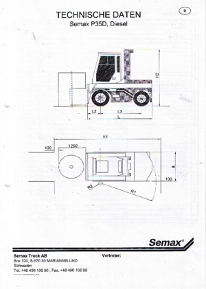 Ładowarki teleskopowe Semax P 35 L-D