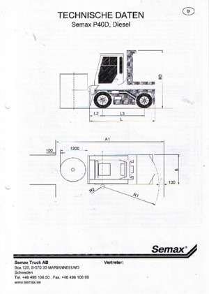 Ładowarki teleskopowe Semax P 40 L-D
