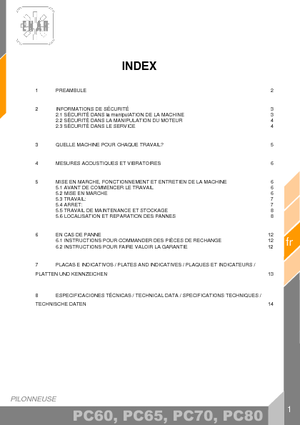 Ubijaki wibracyjne diesel i benzynowe Enar PC 85 YD