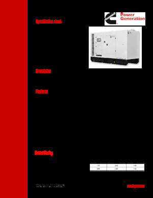 Agregaty prądotwórcze z silnikiem wysokoprężnym Cummins C200D2R