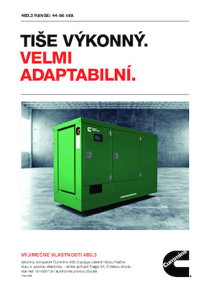 Agregaty prądotwórcze z silnikiem wysokoprężnym Cummins C66D5EQ