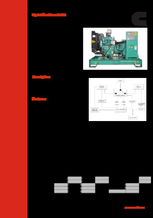 Agregaty prądotwórcze z silnikiem wysokoprężnym Cummins C90D6
