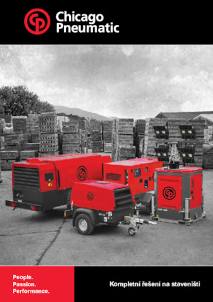 Agregaty prądotwórcze z silnikiem wysokoprężnym Chicago Pneumatic CPDG 105 JD