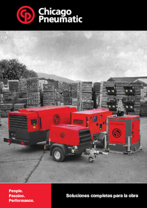 Agregaty prądotwórcze z silnikiem wysokoprężnym Chicago Pneumatic CPDG 105 JD