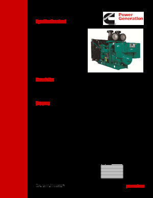 Agregaty prądotwórcze z silnikiem wysokoprężnym Cummins DQFAA