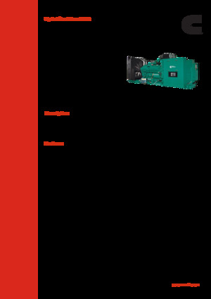 Agregaty prądotwórcze z silnikiem wysokoprężnym Cummins DQGAJ