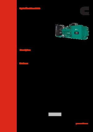 Agregaty prądotwórcze z silnikiem wysokoprężnym Cummins DQKAH