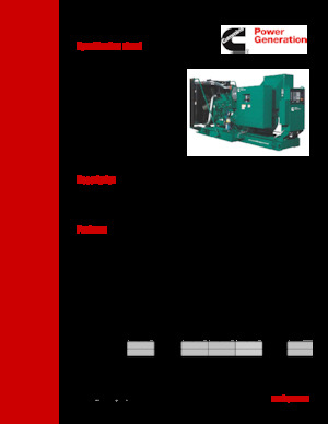 Agregaty prądotwórcze z silnikiem wysokoprężnym Cummins DQPAA