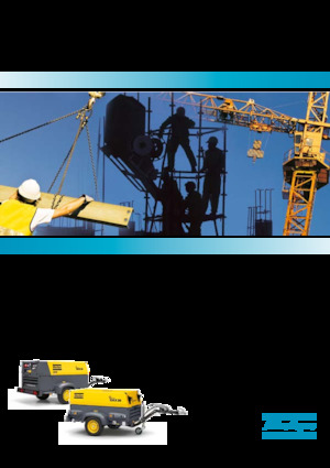 Agregaty prądotwórcze z silnikiem wysokoprężnym Atlas Copco QAX 40 Dd FW