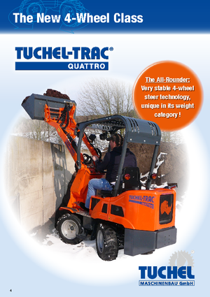 Traktory miejskie z zaczepem przednim Tuchel Quattro