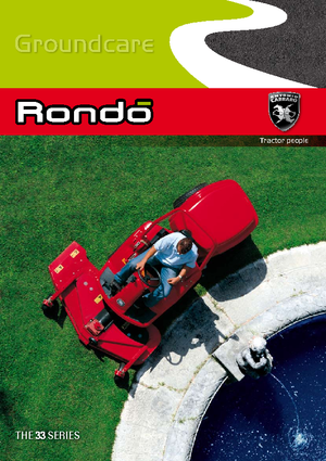 Traktory miejskie z zaczepem przednim Carraro Rondo K 333