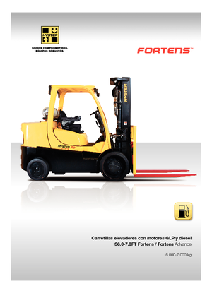 Wózki widłowe z silnikiem wysokoprężnym Hyster S7.0FT