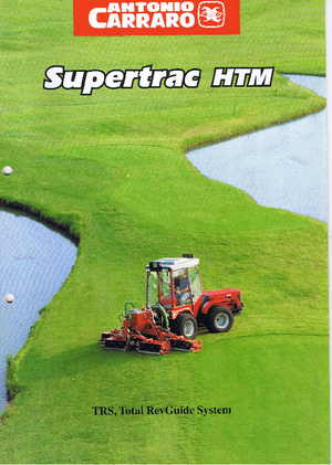 Traktory miejskie z zaczepem przednim Carraro Supertrac 5400 HTM