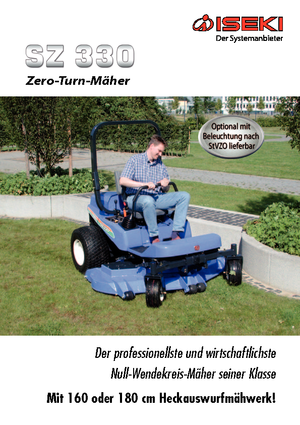 Kosiarki Samojezdne i Traktory Ogrodowe Iseki SZ 330