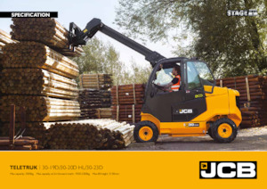 Ładowarki teleskopowe JCB TLT30-20D-HL 