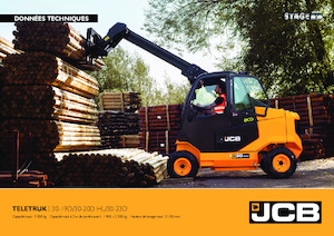 Ładowarki teleskopowe JCB TLT30-20D-HL 