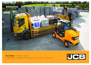Ładowarki teleskopowe JCB TLT35-23D 