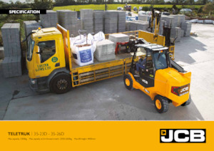 Ładowarki teleskopowe JCB TLT35-23D 