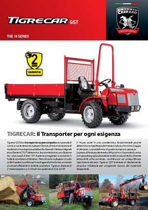 Ciągniki kompaktowe Carraro Tigrecar 3200 GST