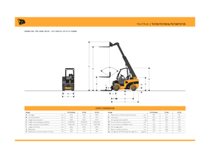 Ładowarki teleskopowe JCB TLT25D