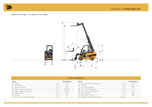 Ładowarki teleskopowe JCB TLT30