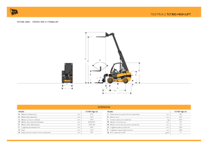 Ładowarki teleskopowe JCB TLT30