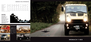 Traktory miejskie z zaczepem przednim Bremach Trex 35.3/4