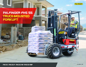 Spalinowe podwieszane wózki widłowe Palfinger FHS 55 4WP